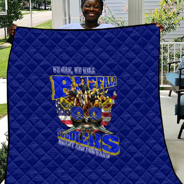 We Can We Will Buffalo Soldiers Quilt Us Army Ready and Forward DT02