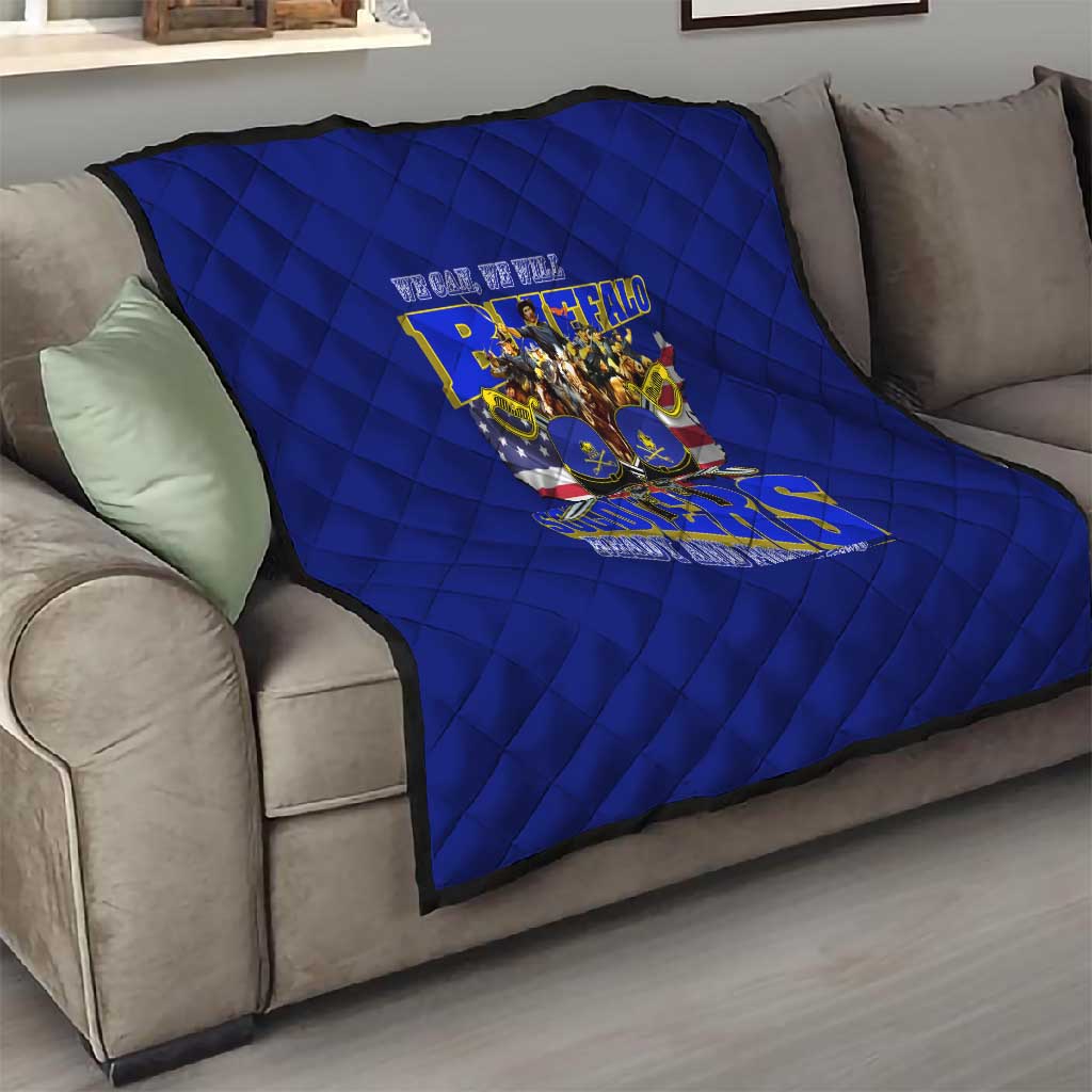 We Can We Will Buffalo Soldiers Quilt Us Army Ready and Forward DT02