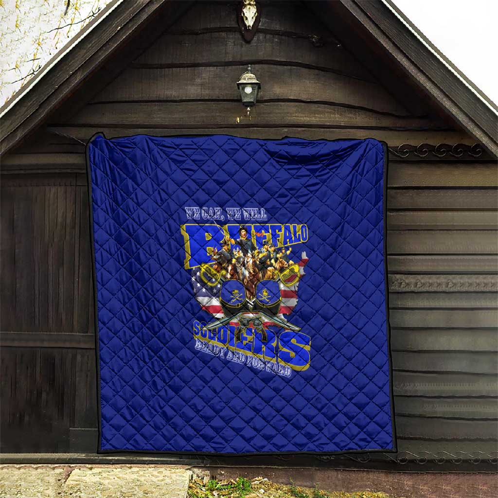 We Can We Will Buffalo Soldiers Quilt Us Army Ready and Forward DT02