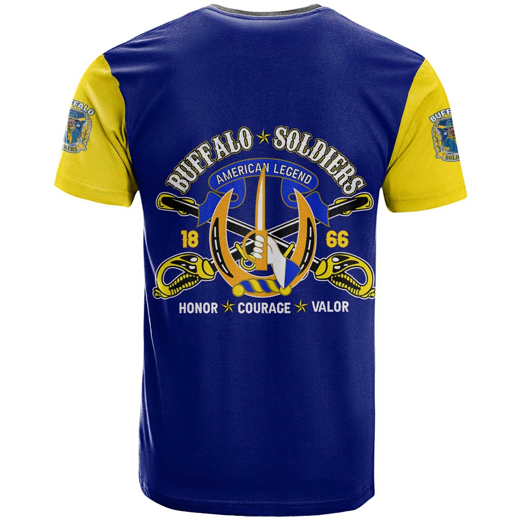 We Can We Will Buffalo Soldiers T shirt Us Army Ready and Forward DT02