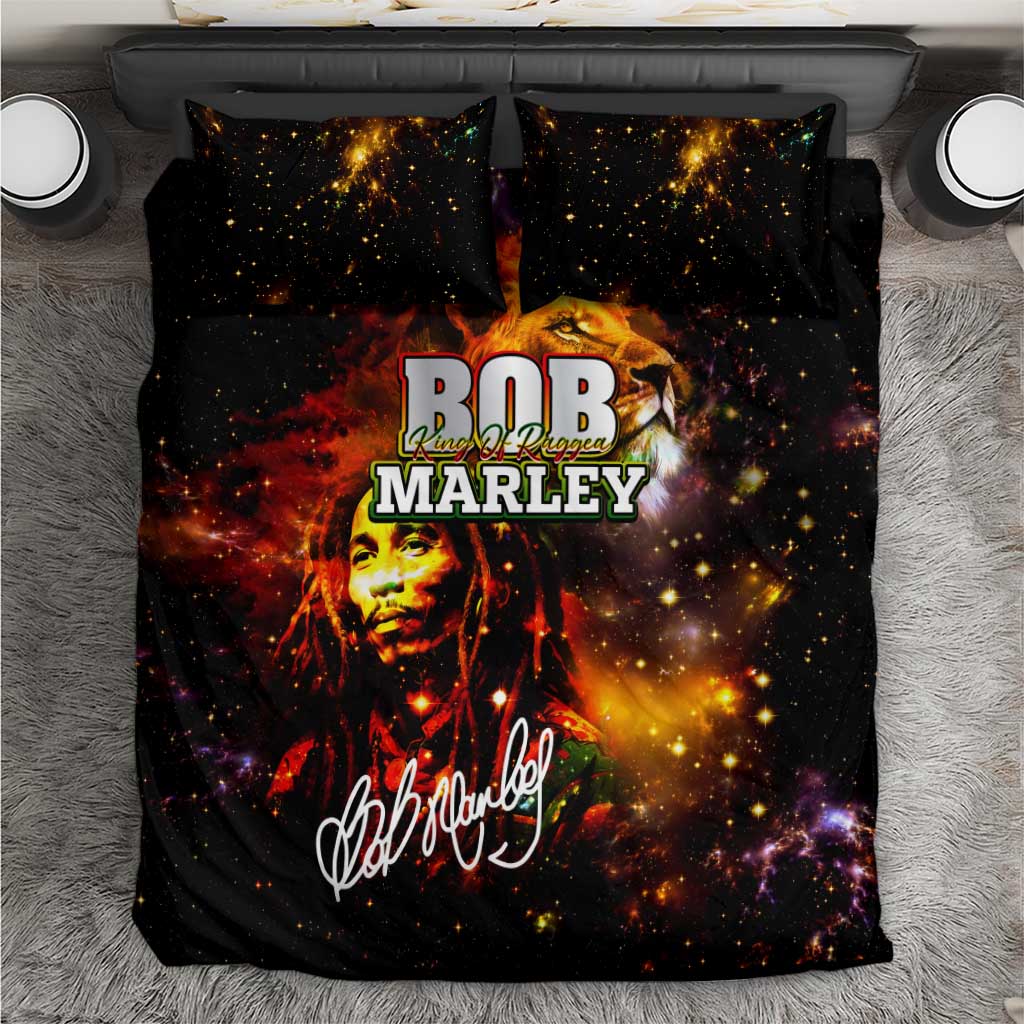 Bob King Of Reggae Rastafari Lion Bedding Set You Never Know How Strong You Are DT02