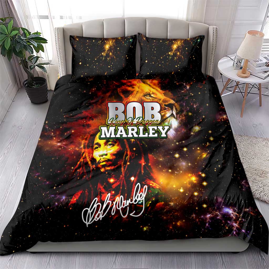 Bob King Of Reggae Rastafari Lion Bedding Set You Never Know How Strong You Are DT02