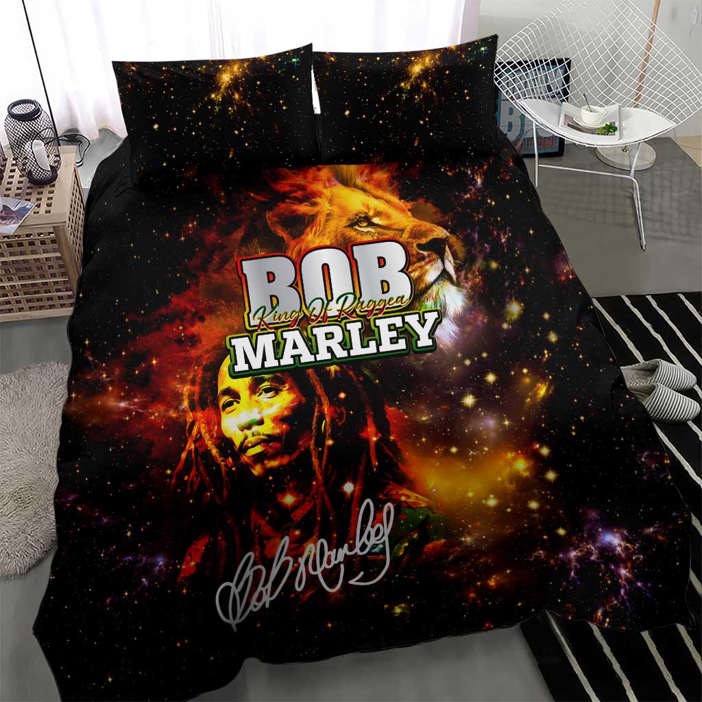 Bob King Of Reggae Rastafari Lion Bedding Set You Never Know How Strong You Are DT02