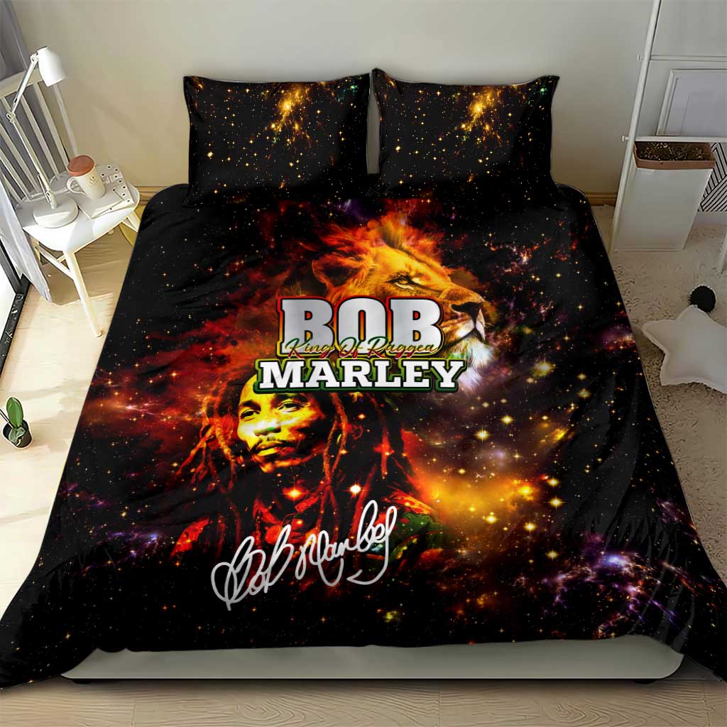 Bob King Of Reggae Rastafari Lion Bedding Set You Never Know How Strong You Are DT02
