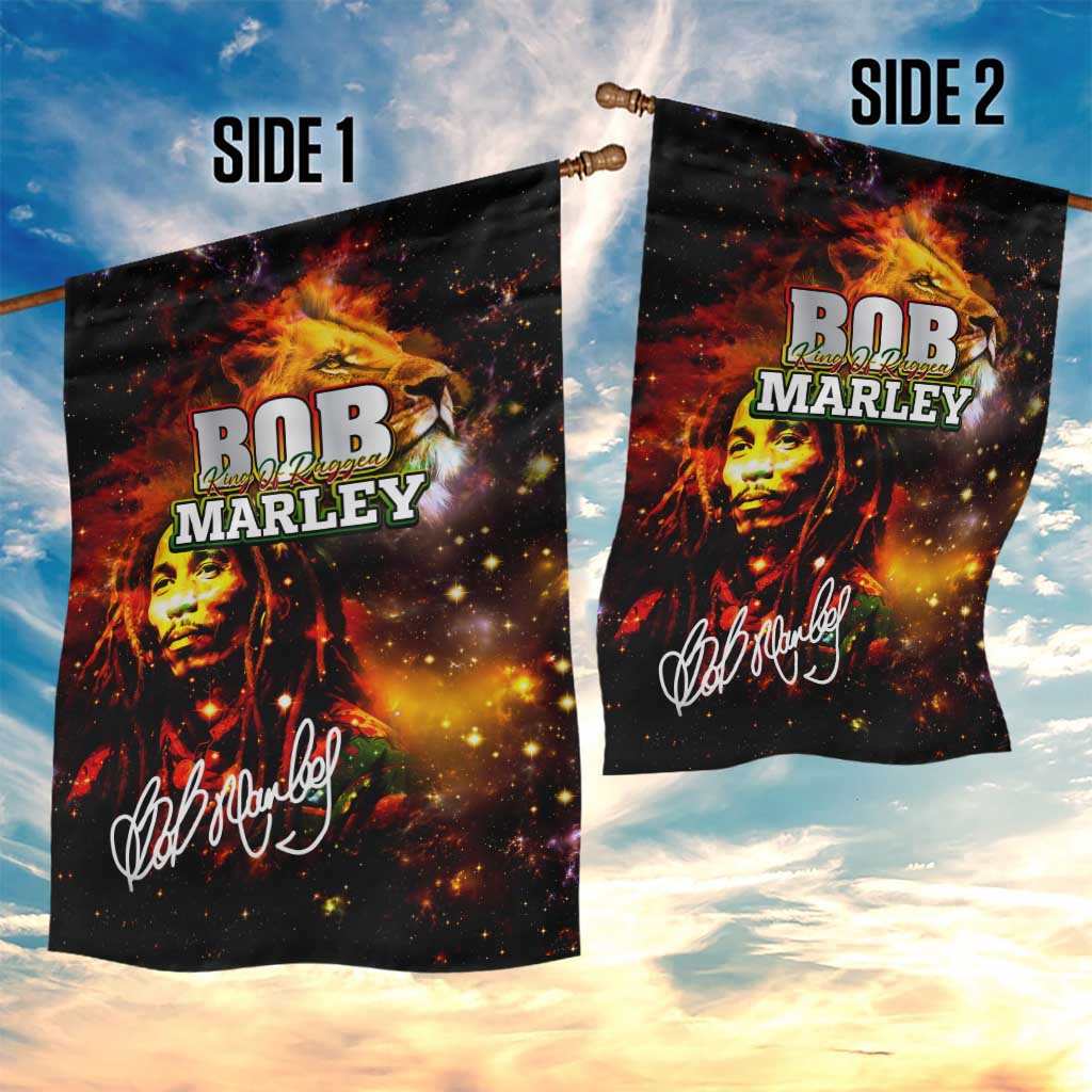 Bob King Of Reggae Rastafari Lion Garden Flag You Never Know How Strong You Are DT02