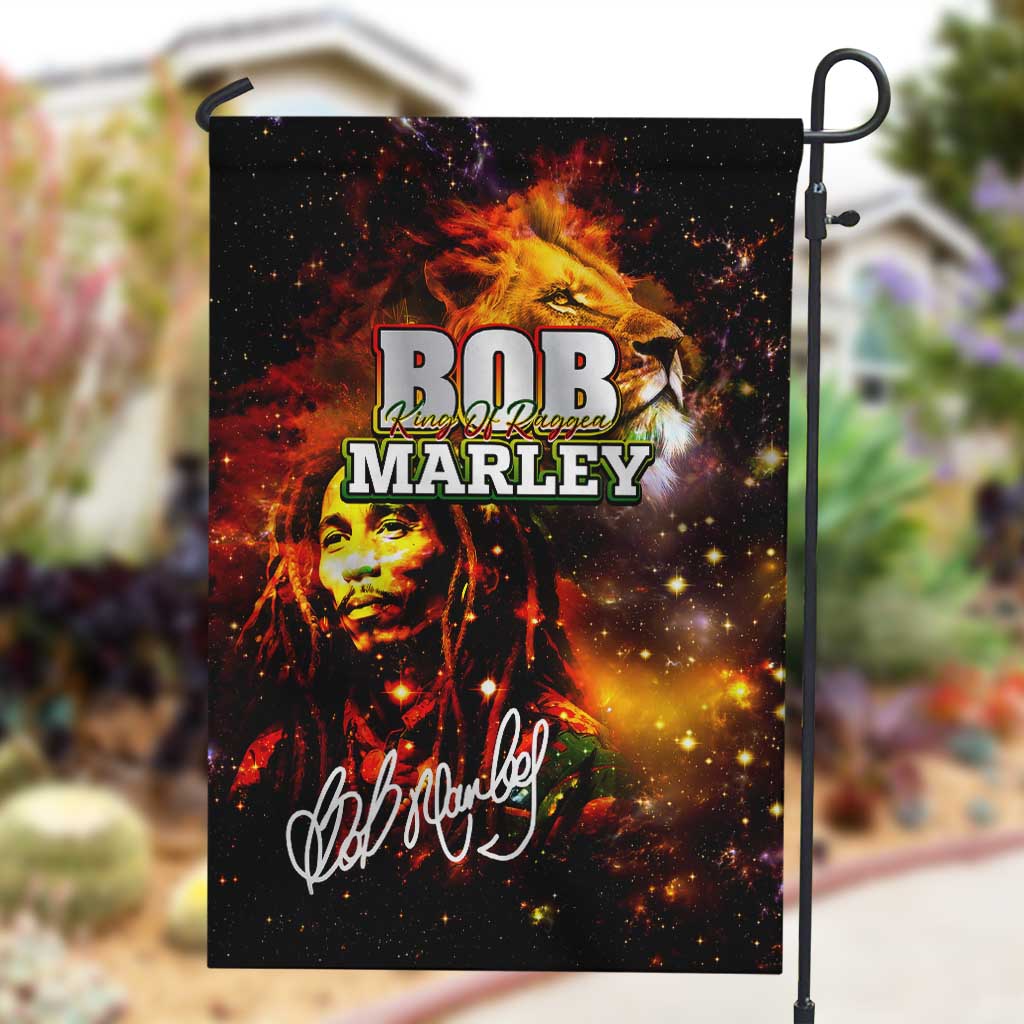Bob King Of Reggae Rastafari Lion Garden Flag You Never Know How Strong You Are DT02