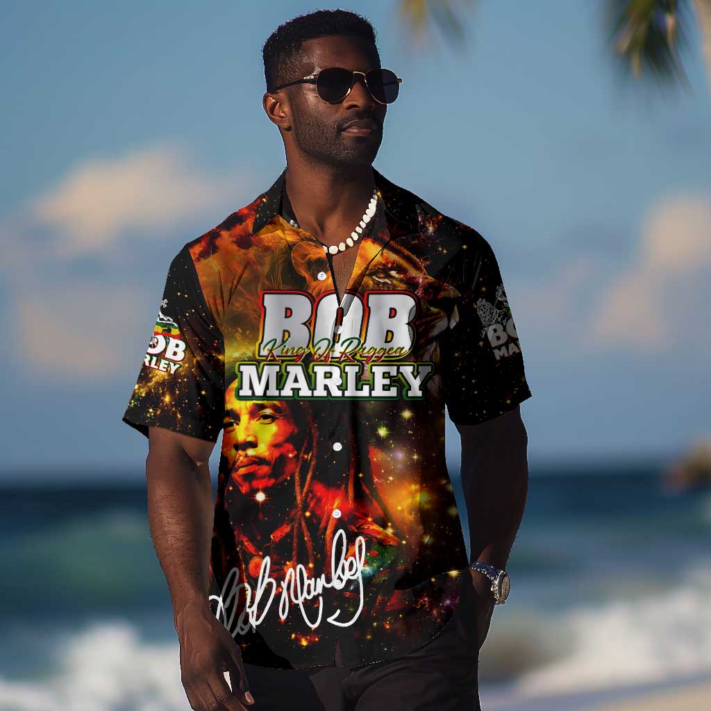 Bob King Of Reggae Rastafari Lion Hawaiian Shirt You Never Know How Strong You Are DT02