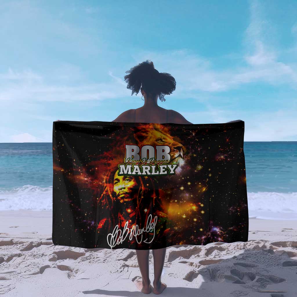 Bob King Of Reggae Rastafari Lion Sarong You Never Know How Strong You Are DT02