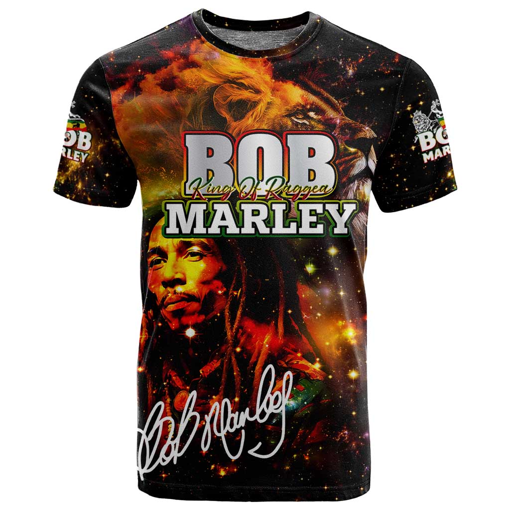 Bob King Of Reggae Rastafari Lion T shirt You Never Know How Strong You Are DT02