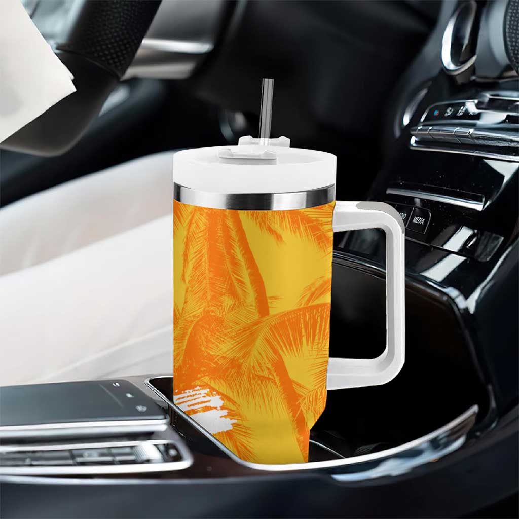 Legend Bob Reggae Afro Tumbler With Handle One Love One Heart Tropical Leaf DT02