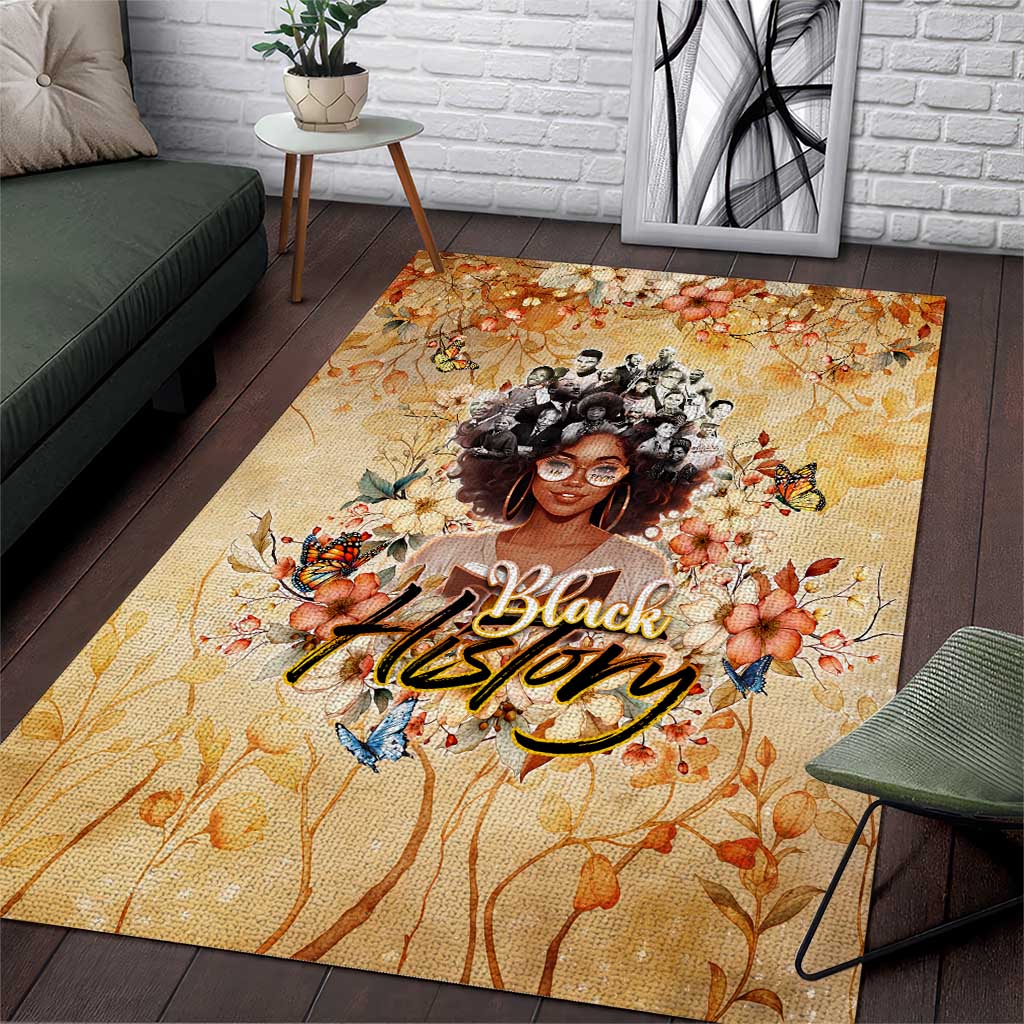 African Women Black History Area Rug Civil Rights Leaders My Roots DT02