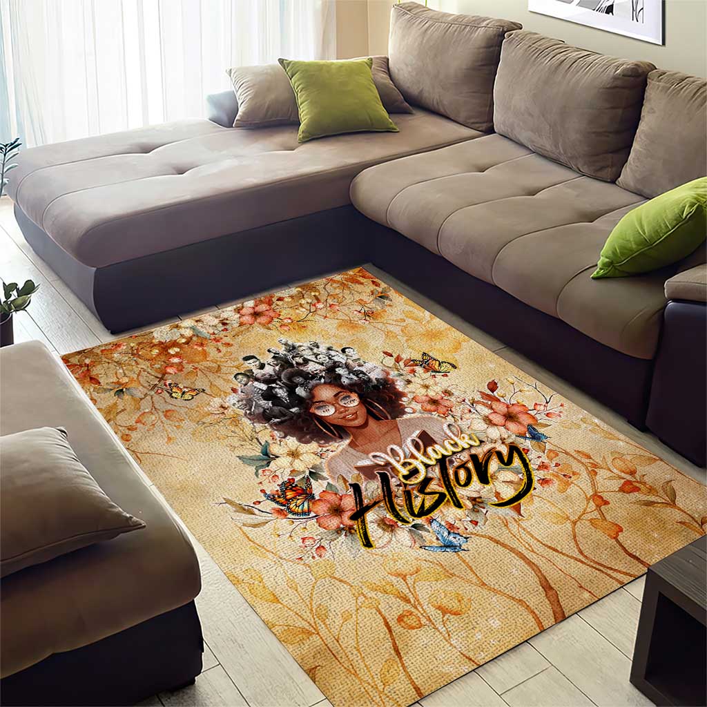 African Women Black History Area Rug Civil Rights Leaders My Roots DT02
