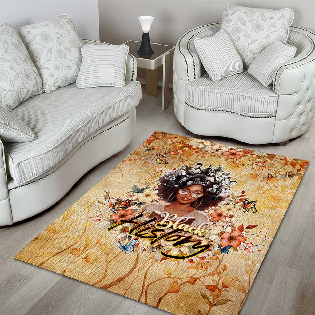 African Women Black History Area Rug Civil Rights Leaders My Roots DT02