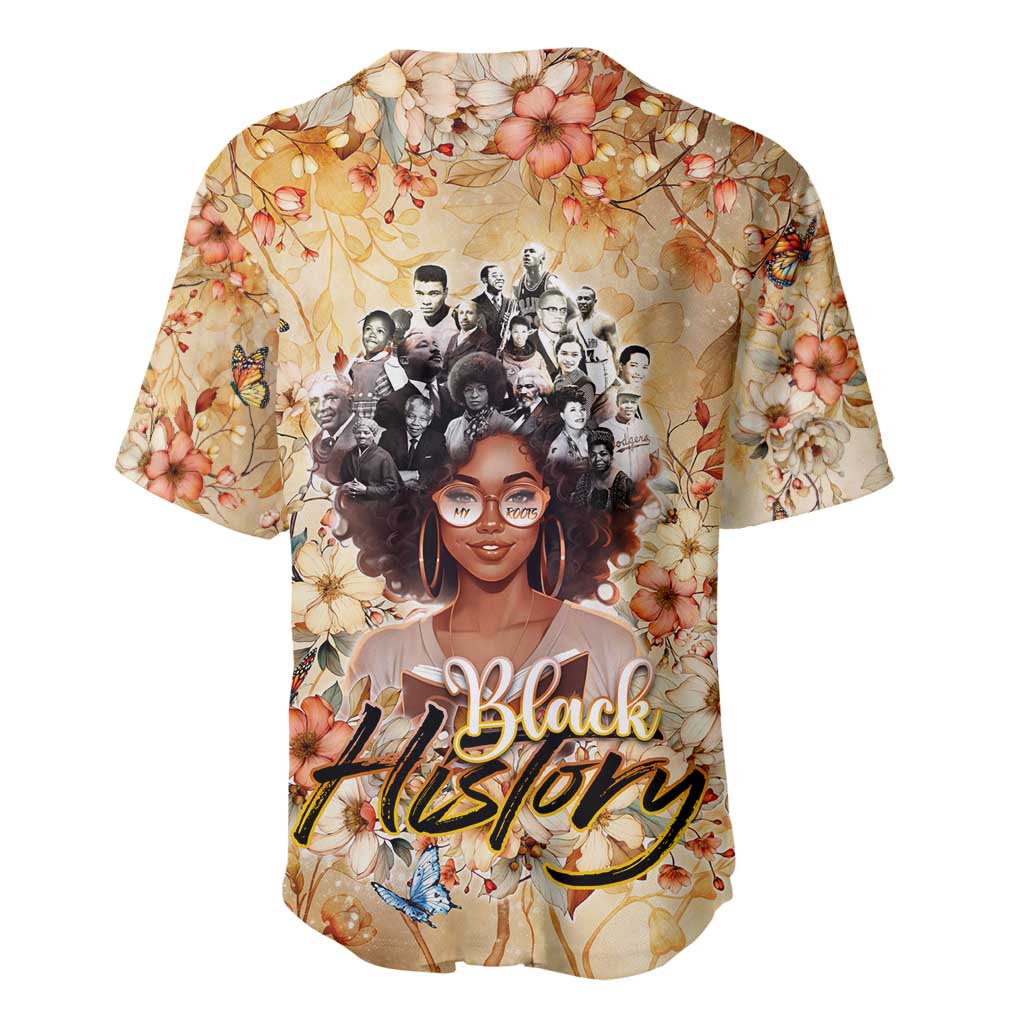 African Women Black History Baseball Jersey Civil Rights Leaders My Roots DT02