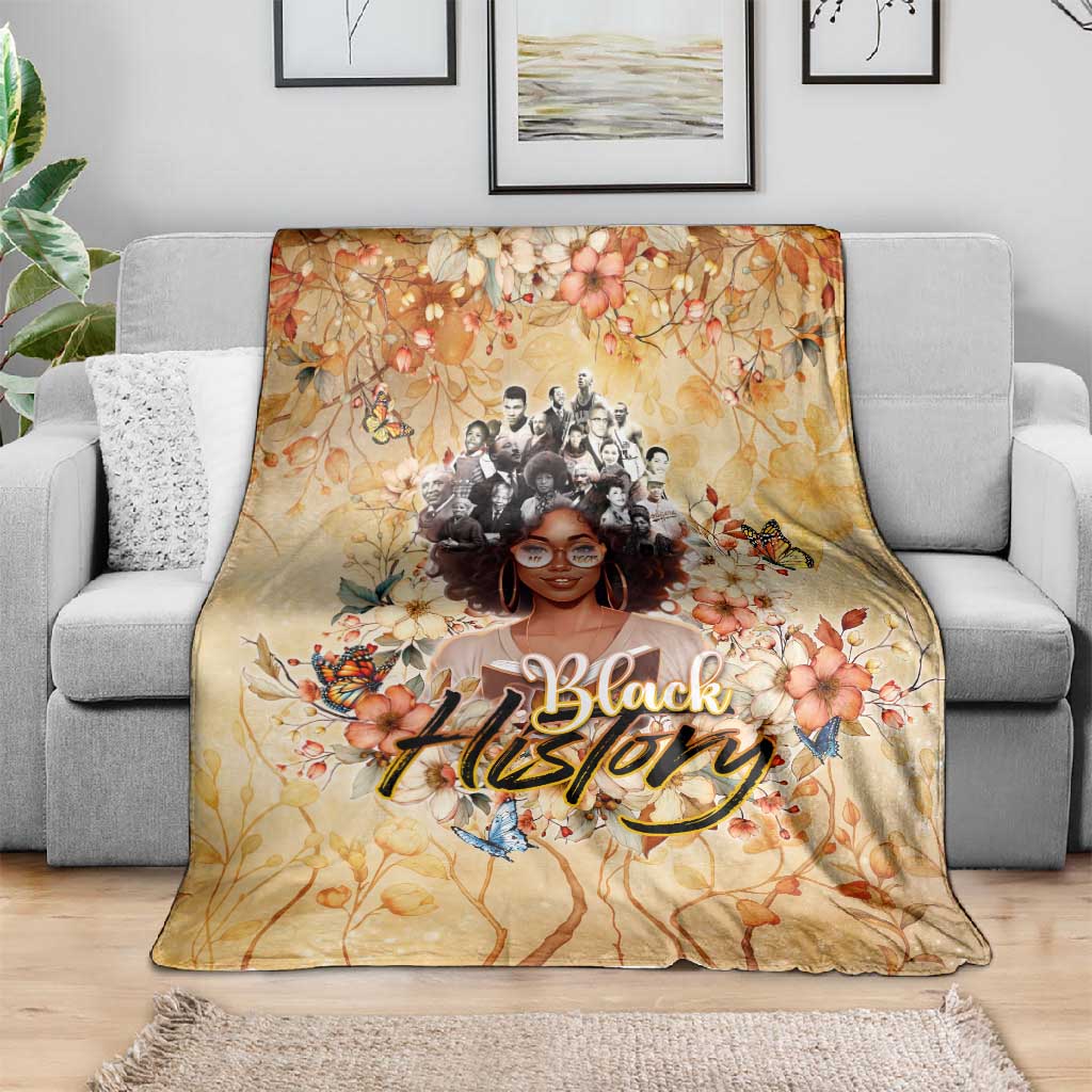 African Women Black History Blanket Civil Rights Leaders My Roots DT02