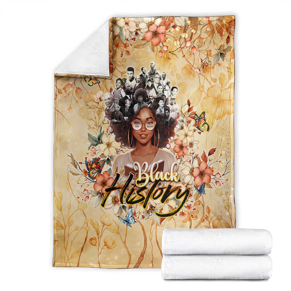 African Women Black History Blanket Civil Rights Leaders My Roots DT02