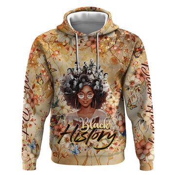 Black History My Roots Hoodie Civil Rights Leaders African Women DT02