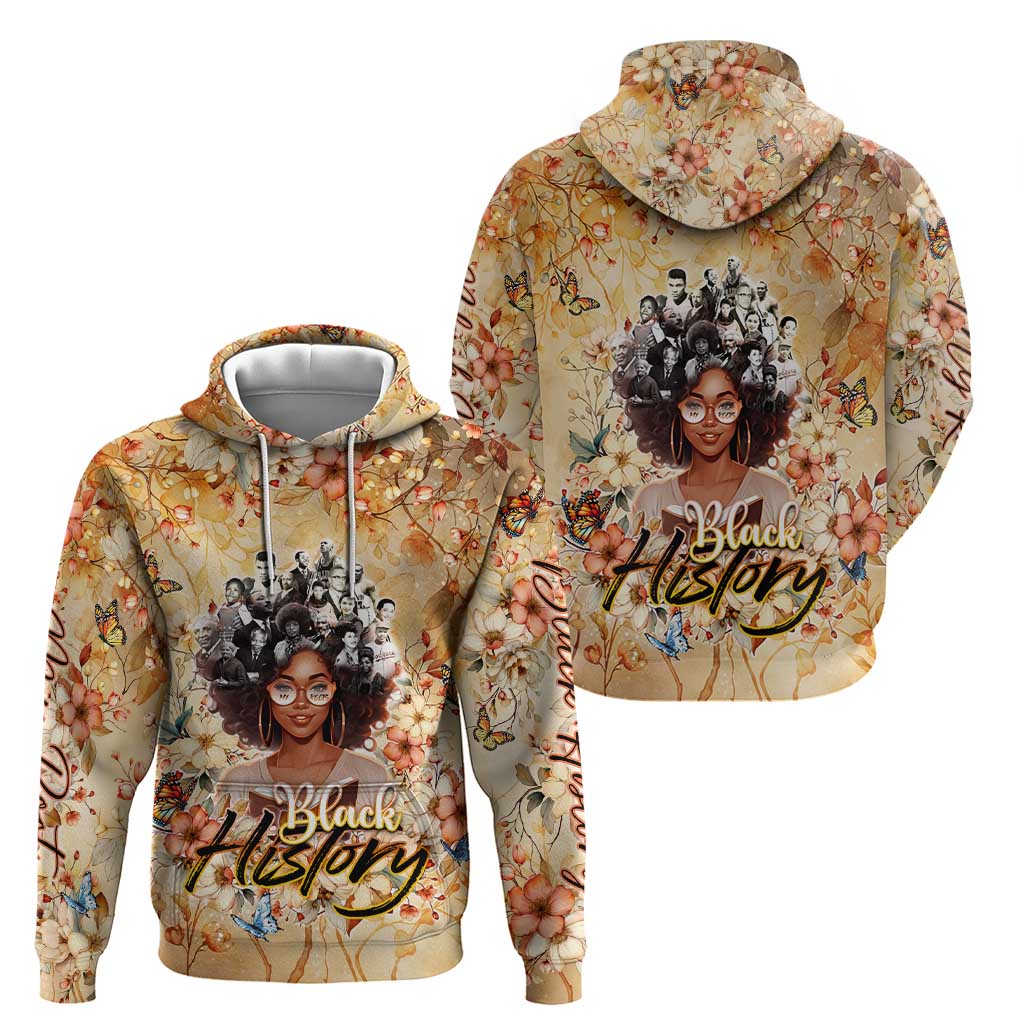 Black History My Roots Hoodie Civil Rights Leaders African Women DT02