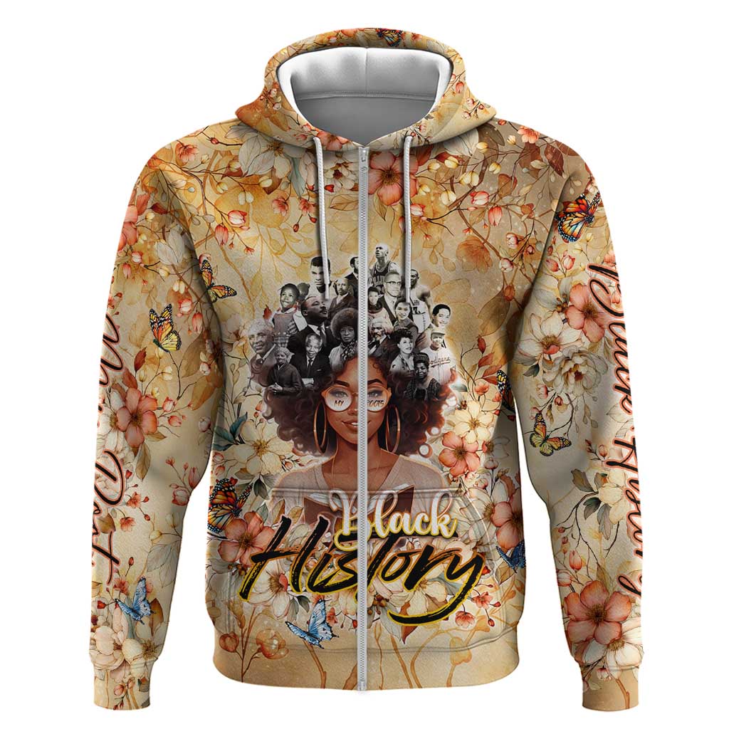 Black History My Roots Hoodie Civil Rights Leaders African Women DT02