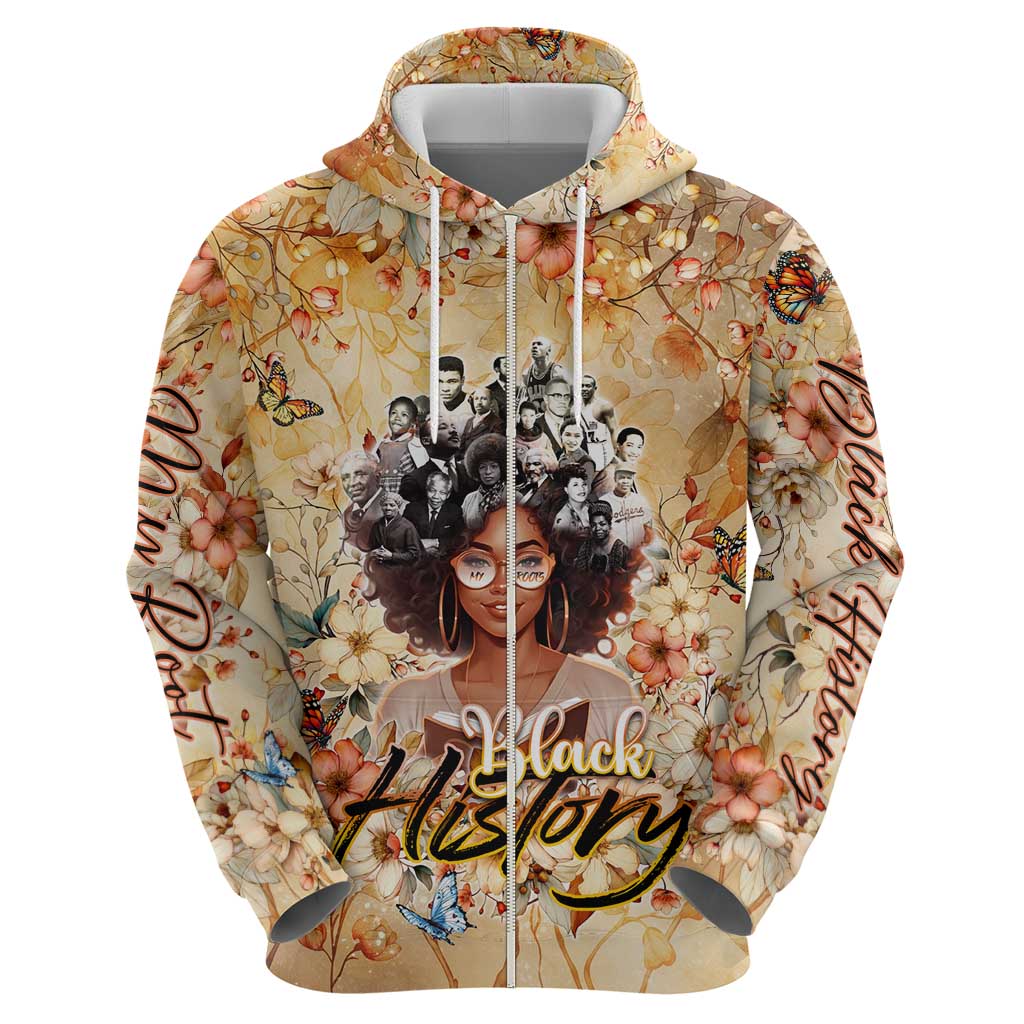 Black History My Roots Hoodie Civil Rights Leaders African Women DT02