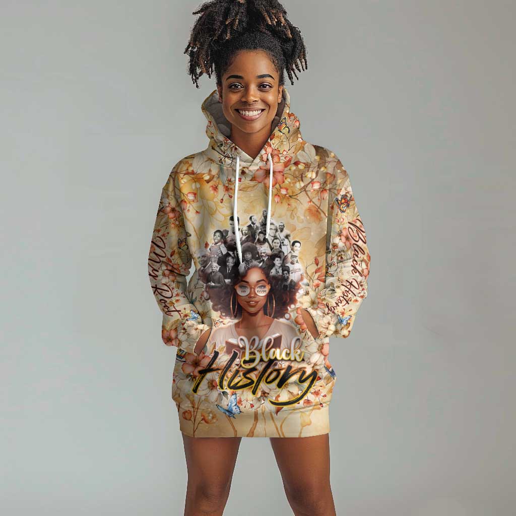 African Women Black History Hoodie Dress Civil Rights Leaders My Roots DT02