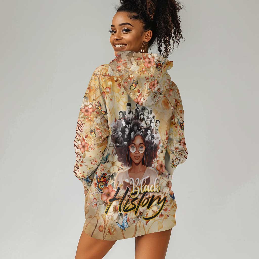 African Women Black History Hoodie Dress Civil Rights Leaders My Roots DT02