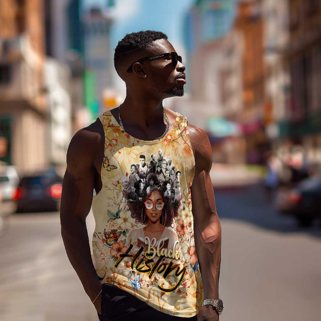 African Women Black History Men Tank Top Civil Rights Leaders My Roots DT02