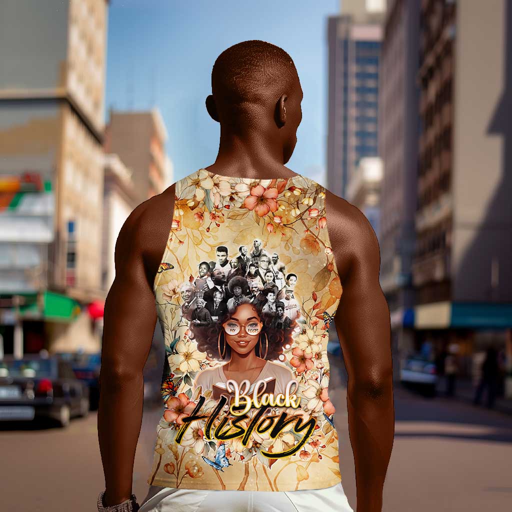 African Women Black History Men Tank Top Civil Rights Leaders My Roots DT02