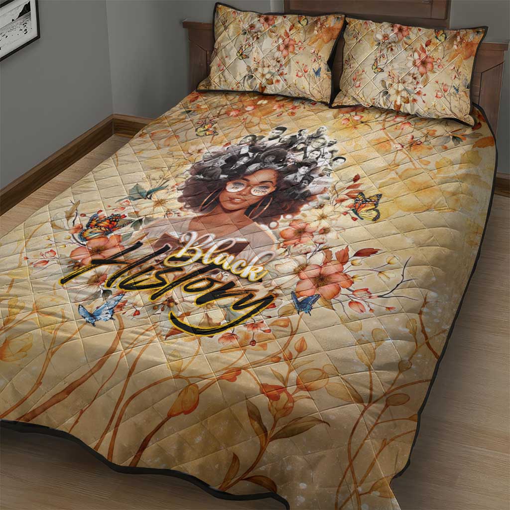 African Women Black History Quilt Bed Set Civil Rights Leaders My Roots DT02