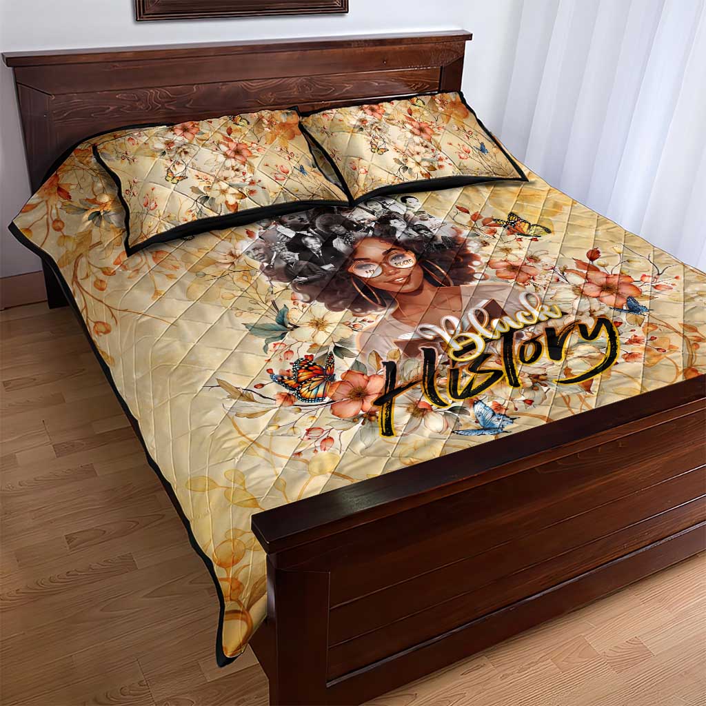 African Women Black History Quilt Bed Set Civil Rights Leaders My Roots DT02
