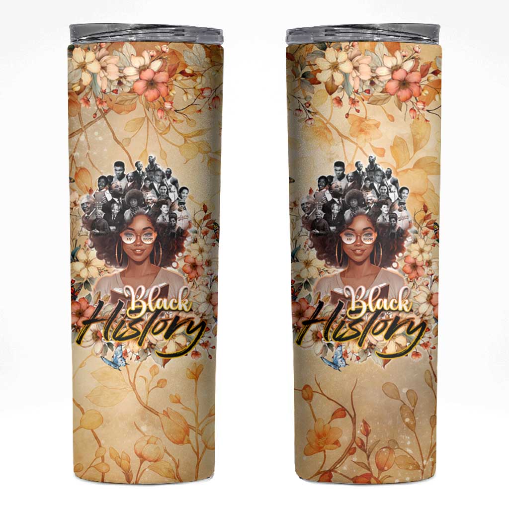 African Women Black History Skinny Tumbler Civil Rights Leaders My Roots DT02