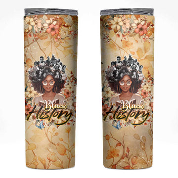 African Women Black History Skinny Tumbler Civil Rights Leaders My Roots DT02