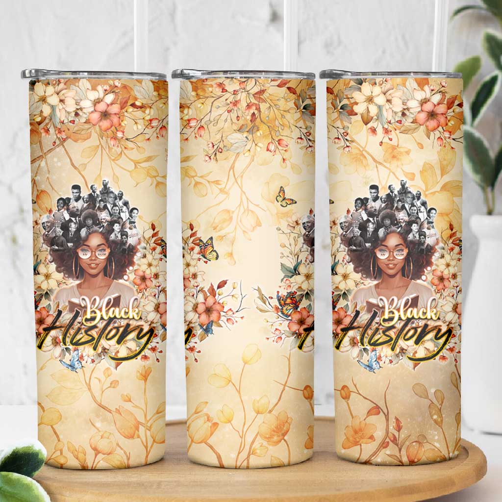 African Women Black History Skinny Tumbler Civil Rights Leaders My Roots DT02