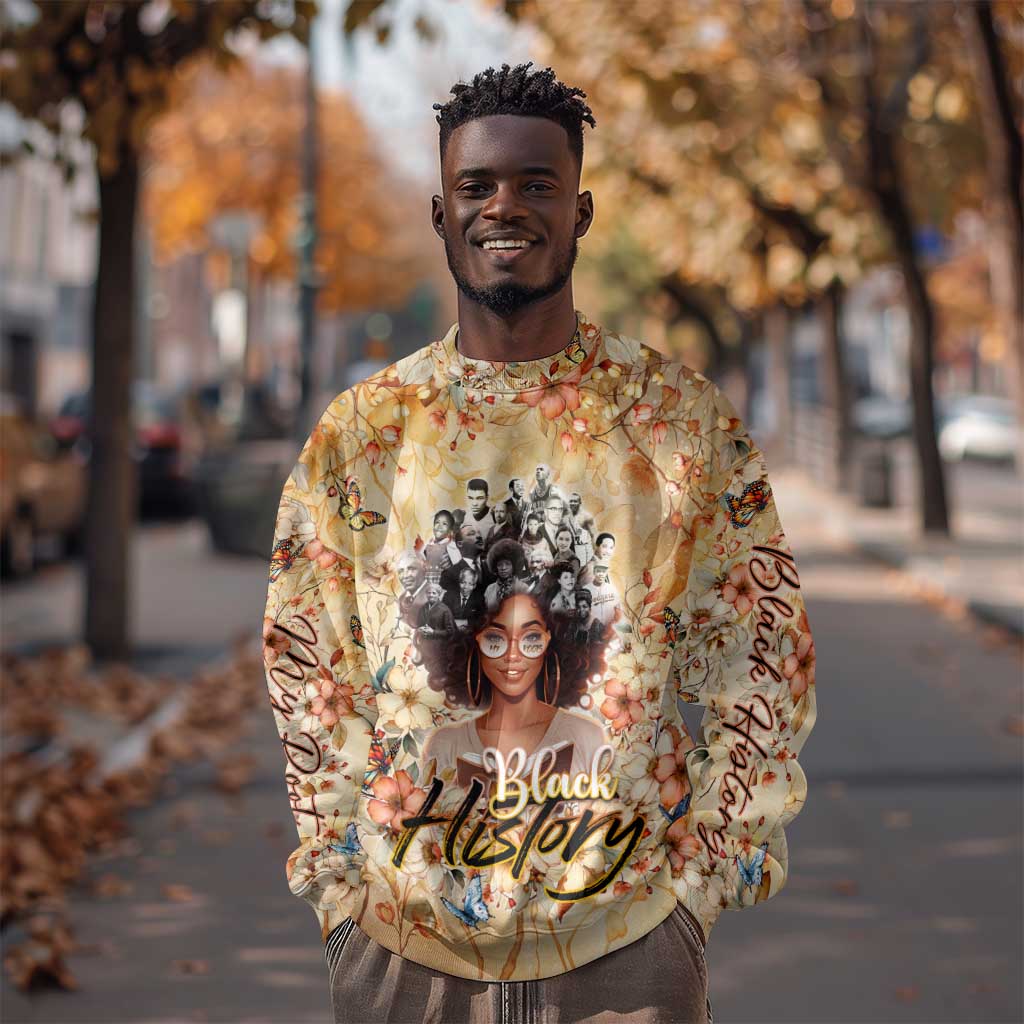 African Women Black History Sweatshirt Civil Rights Leaders My Roots DT02