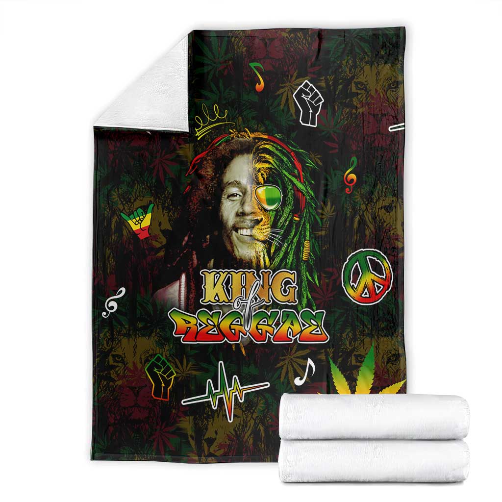 King Of Reggae Legend Bob Blanket Peace and Love DT02