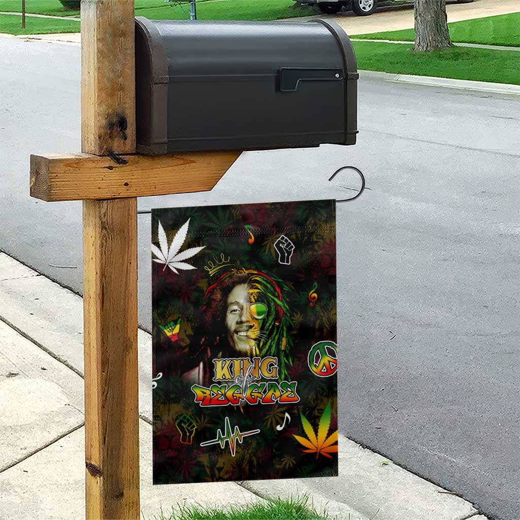 King Of Reggae Legend Bob Garden Flag Peace and Love DT02