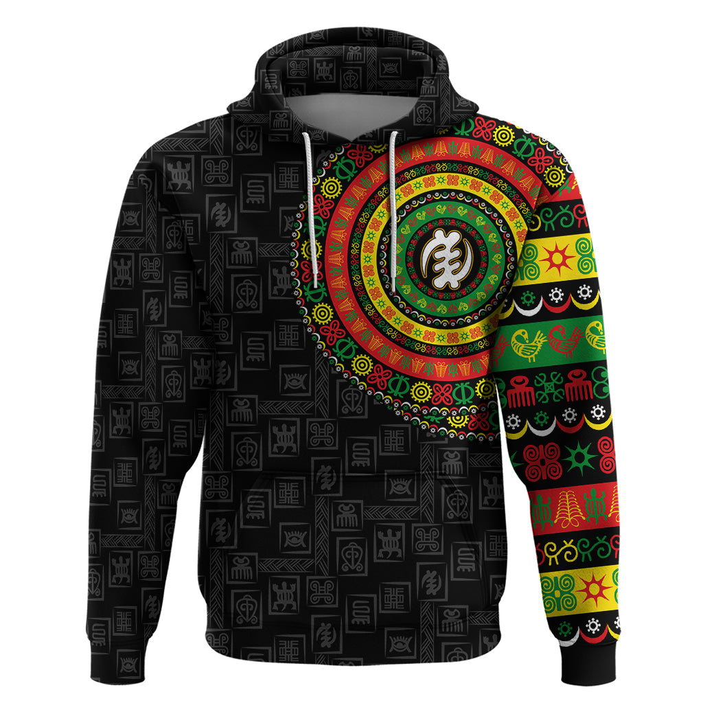 Adinkra Symbols Hoodie African Culture DT02
