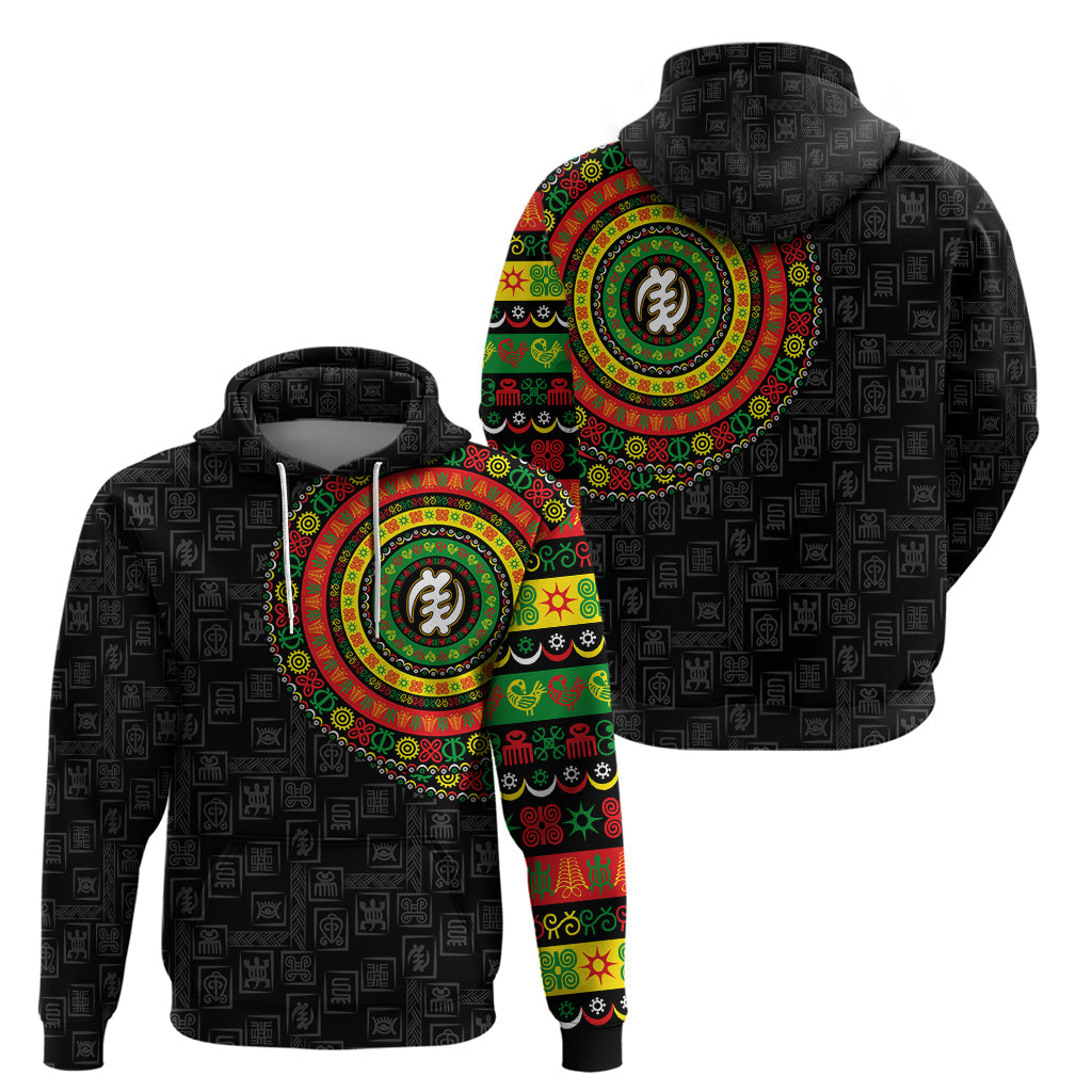 Adinkra Symbols Hoodie African Culture DT02