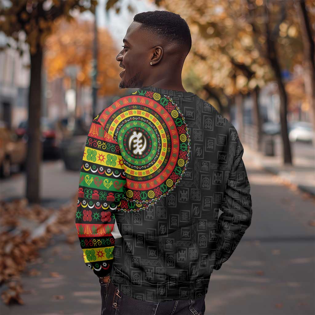 Adinkra Symbols Sweatshirt African Culture DT02