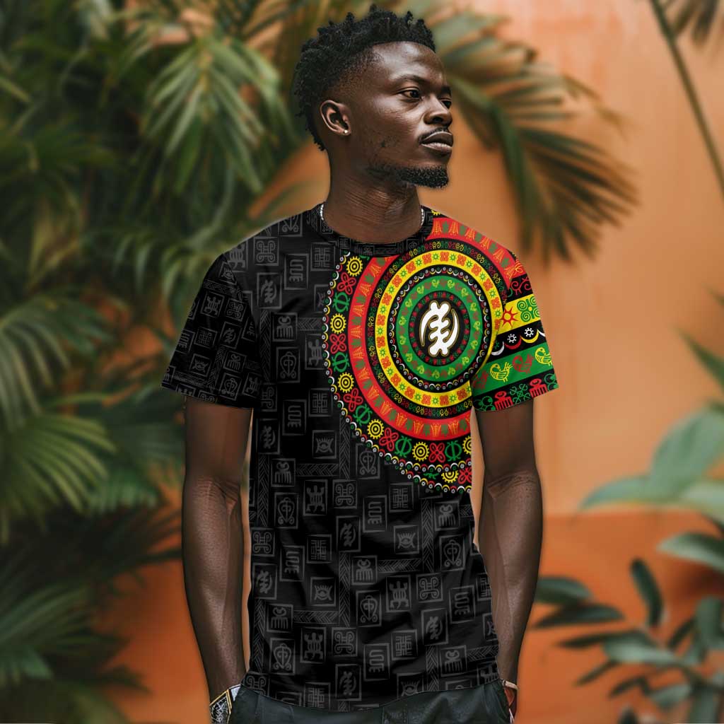Adinkra Symbols T shirt African Culture DT02