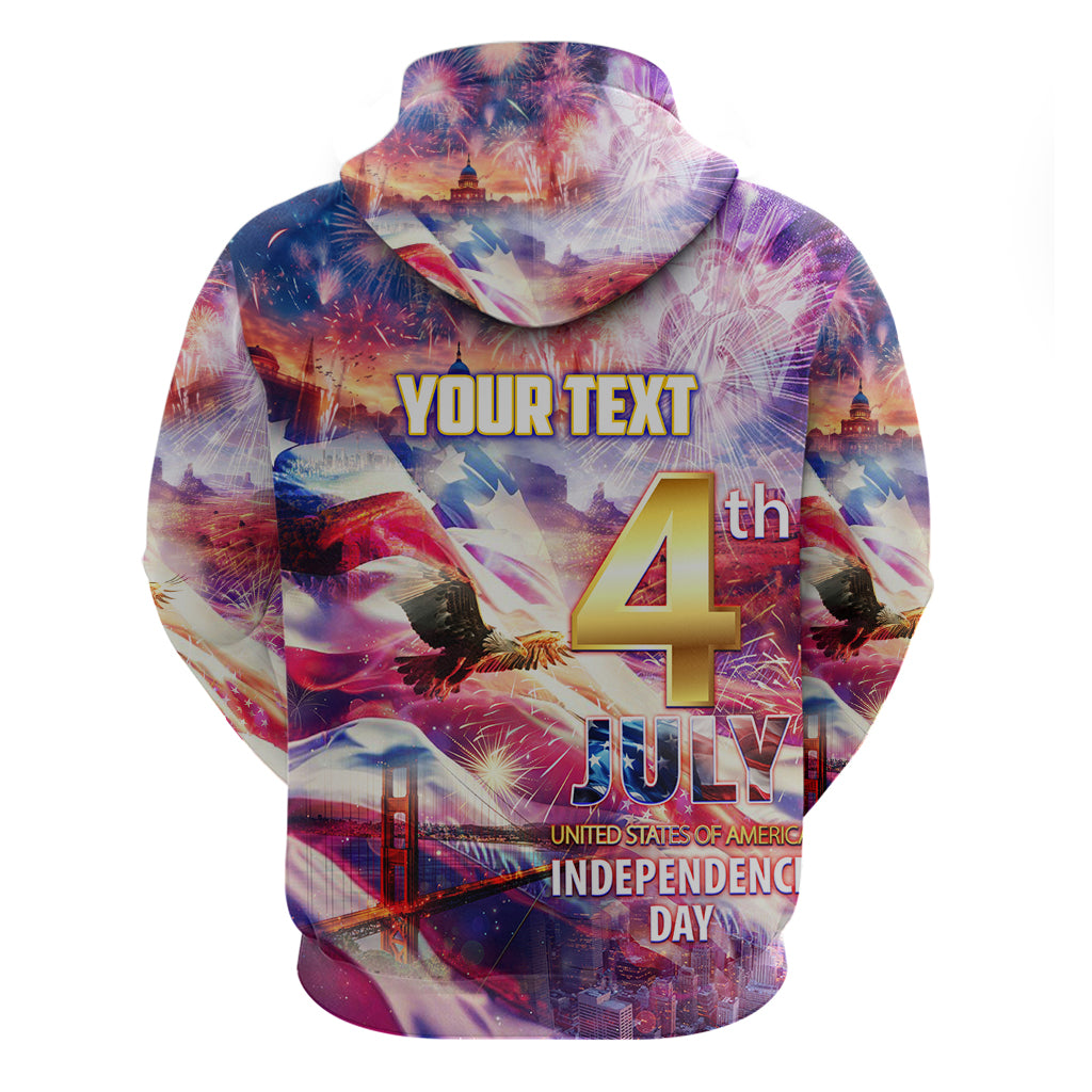 Custom 4th Of July Independence Day American Hoodie DT02