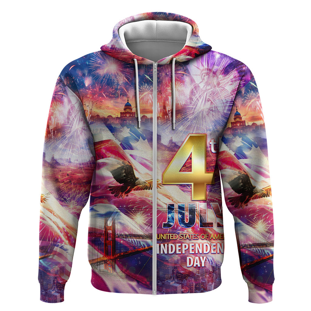 Custom 4th Of July Independence Day American Hoodie DT02