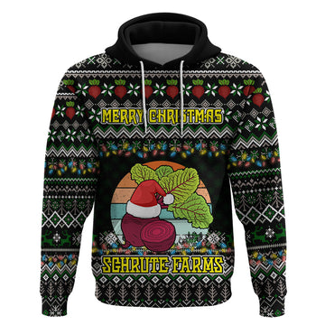 Merry Christmas Schrute Farms Hoodie DT02