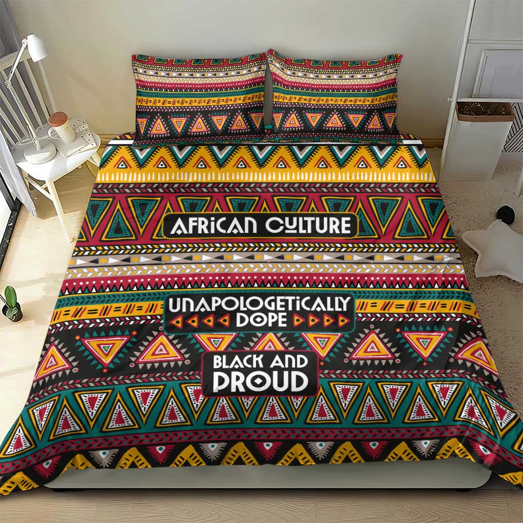 Colorful African Pattern Bedding Set DT02