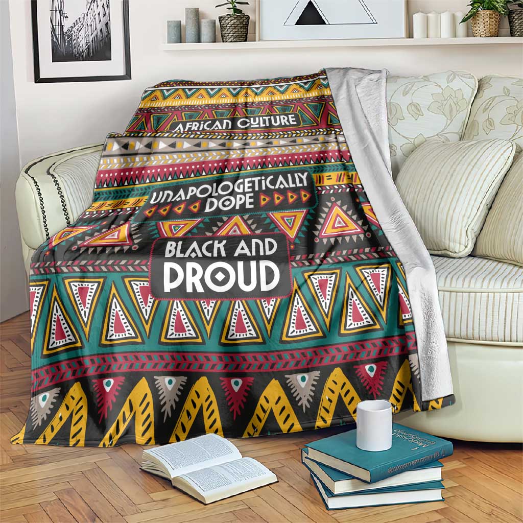 Colorful African Pattern Blanket DT02