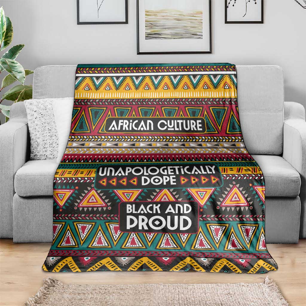 Colorful African Pattern Blanket DT02