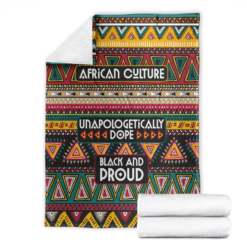 Colorful African Pattern Blanket DT02