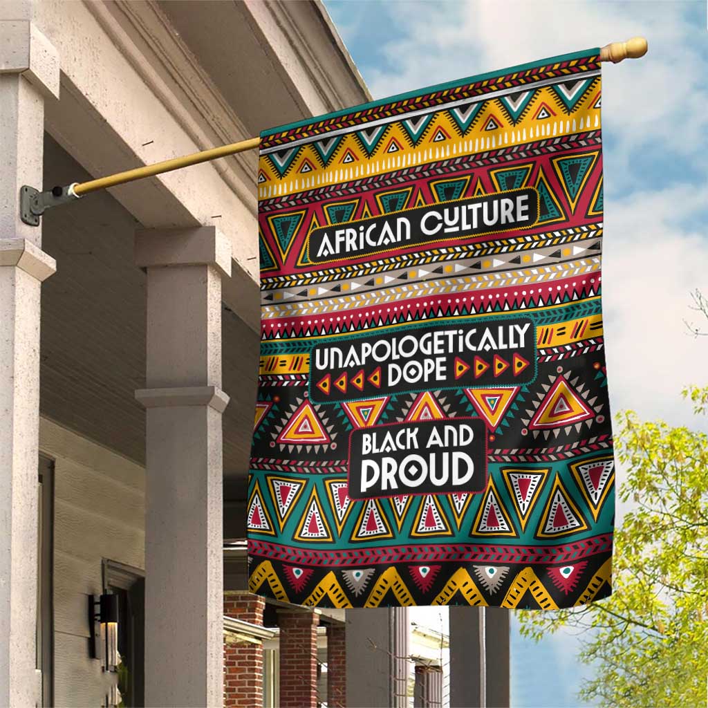 Colorful African Pattern Garden Flag DT02