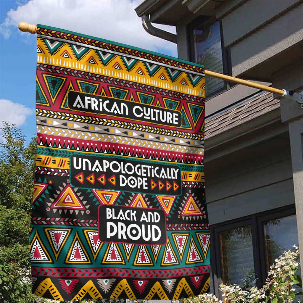 Colorful African Pattern Garden Flag DT02