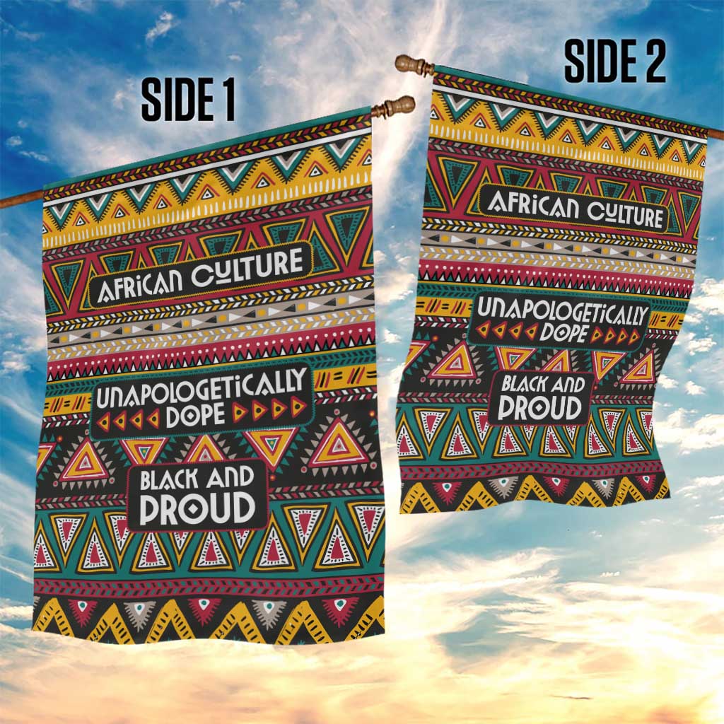 Colorful African Pattern Garden Flag DT02